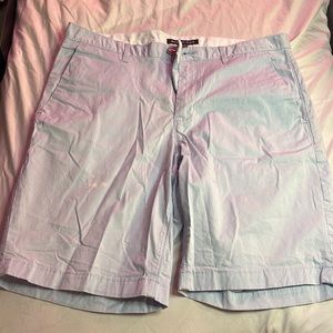 Michael Kors Light Blue Cargo Khaki Shorts